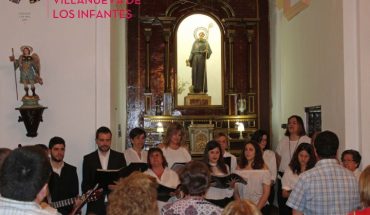 Recital del coro parroquial  en el Oratorio de Santo Tomasillo de Villanueva de los Infantes